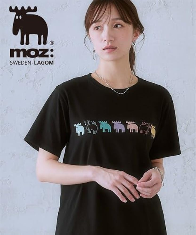 【美品】moz エルクプリント カットソー L 緑系 レディース 着丈58cm 楽天市場】大きいサイズレディース トップス | 【moz